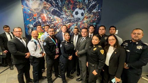 Participa San Pedro en reunión con el director del FBI