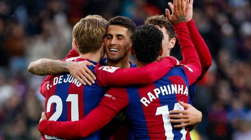 Barcelona derrota 4-0 al Getafe; se posiciona segundo en España