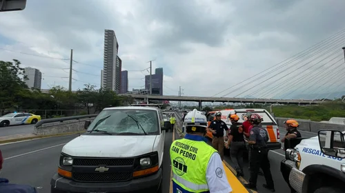 Captan atropello de trabajador municipal en MTY