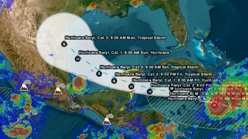 ¡Sí nos pega Beryl! Impactaría de frente a Nuevo León
