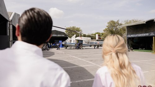 Beto Granados supervisa avances de "La Gran Fuerza de México"