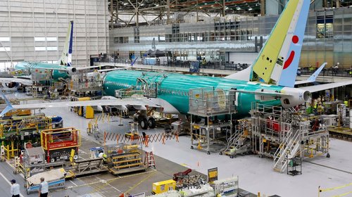 Boeing reporta pérdidas por más de 1,400 millones de dólares