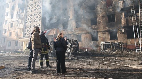 Mueren 20 en ataque ruso con drones y misiles en Ucrania