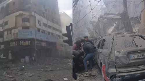 Intensos bombardeos dejan siete muertos al sur de Beirut