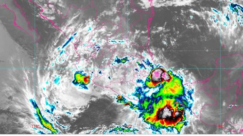 'Boris' impacta costas del sur de México y deja lluvias intensas