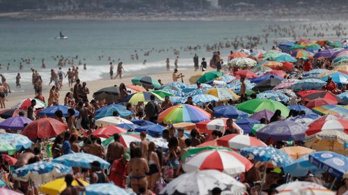 Brasil vive una inusual ola de calor invernal