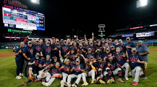 Bravos de Atlanta liga 6 títulos en el Este de la Liga Nacional