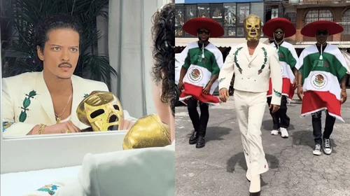 Homenajea Bruno Mars a México con video en sus redes