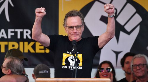 Bryan Cranston da contundente discurso por huelga de actores