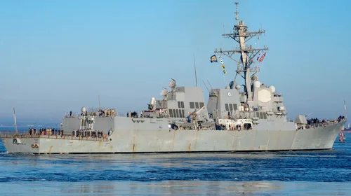 Despliega EUA buque de guerra en el Golfo de México