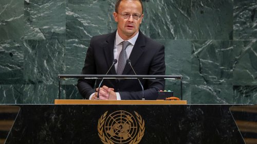 'Trump es la esperanza para la paz en Ucrania': Hungría en la ONU