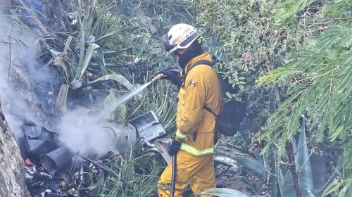Moviliza incendio en la colonia Independencia a Protección Civil