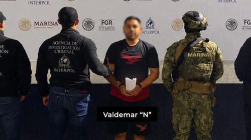 Cae 'Valdo', presunto miembro del crimen organizado en Colima