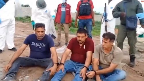 Caen tres mexicanos en el mayor decomiso de drogas en Nigeria