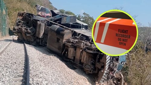 Extraen caja negra del Tren Interoceánico tras descarrilamiento