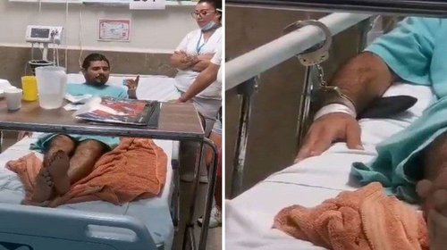Camillero narra accidente en elevador del IMSS