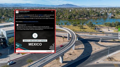 Canadá se suma a EUA y alerta por riesgos en Mexicali