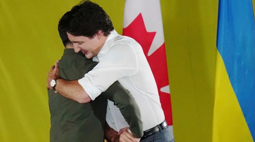 Canadá promete apoyo a Ucrania y sanciones a Rusia