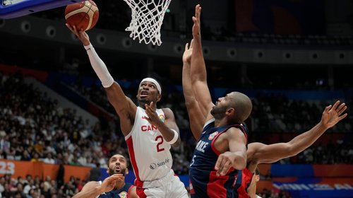 Canadá se impone a Francia en inicio del Mundial de Baloncesto