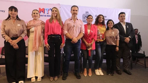 Intensifica Monterrey acciones en lucha contra el cáncer de mama