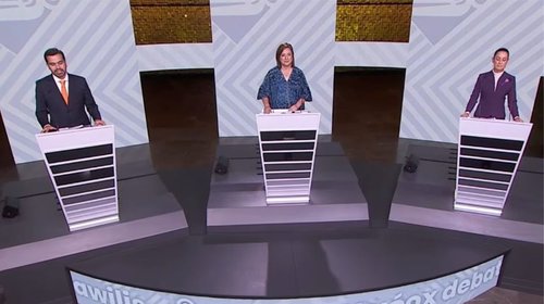 Se confrontan candidatos en el último debate rumbo a elecciones