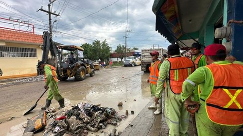 Atienden 43% de incidencias en carreteras tras lluvias
