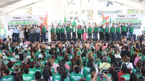 Invertirán 1,500 mdp en obras sociales para Coahuila