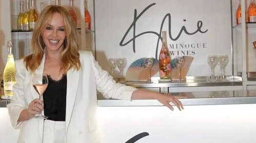 Kylie Minogue triunfa también como magnate del vino