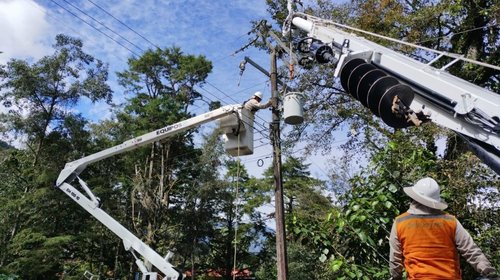 Restablece CFE el 95% del servicio eléctrico tras lluvias