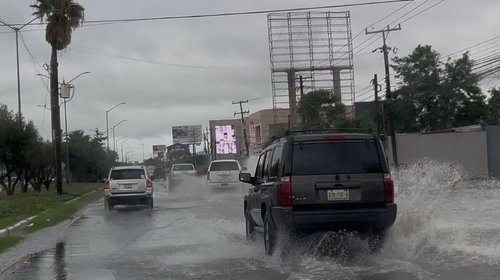 Lluvias dejan solo encharcamientos menores en Reynosa
