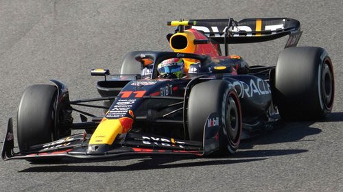 Abandona 'Checo' GP de Japón tras chocar dos veces 