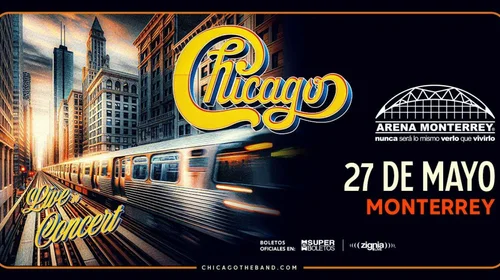 Chicago llega a la Arena Monterrey con su gira 'Live in Concert'