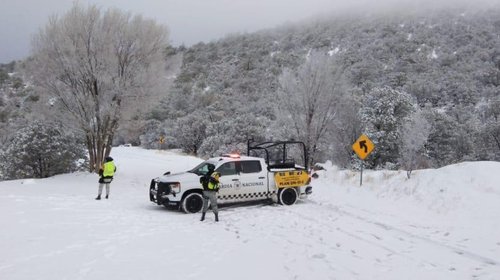 Vive Chihuahua Semana Santa blanca por nevadas; activan operativo