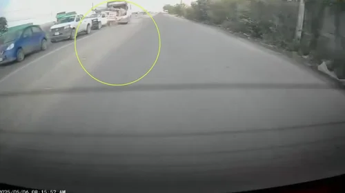 Choque en carretera a Miguel Alemán deja 15 personas lesionadas