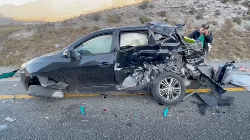 Accidente en carretera Saltillo-Monterrey deja dos muertos