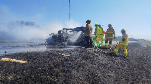 Carambola deja cuatro muertos sobre carretera Victoria-Zaragoza