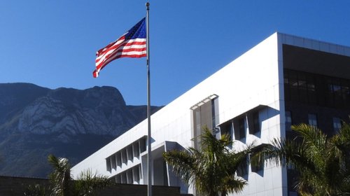 Suspende actividades Consulado de EUA en Monterrey