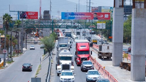 Anuncian cierre nocturno en Miguel Alemán por obras