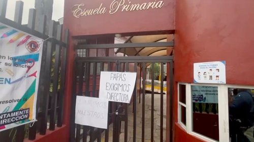 Cierran primaria en Victoria por falta de director y maestros 