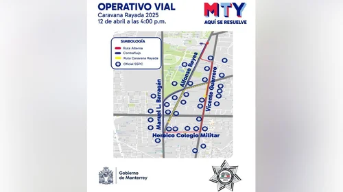 Implementarán operativo para caravana del Monterrey en clásico