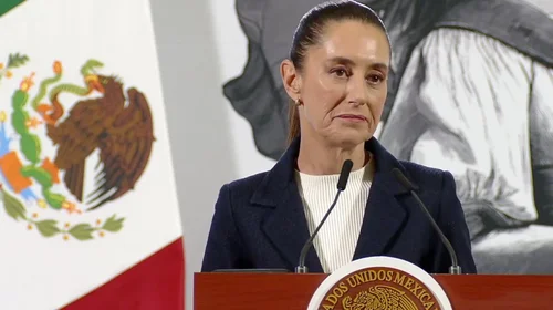 Afirma Sheinbaum que Trump no habla de 'intervención'