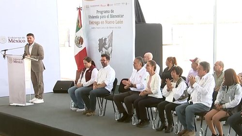 Gobernador resalta presencia de presidenta en Nuevo León