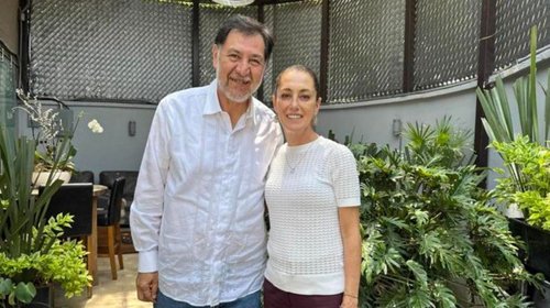 Claudia Sheinbaum designa como su vocero a Fernández Noroña