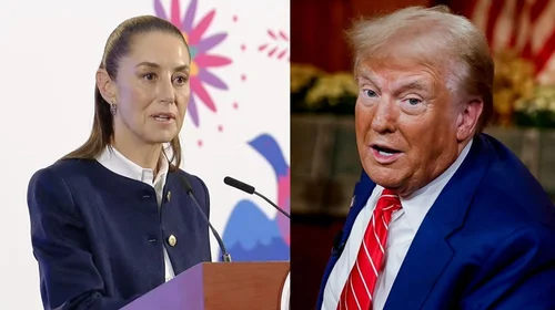 Trump dice a Claudia 'nos vemos pronto'; le manda saludos a AMLO