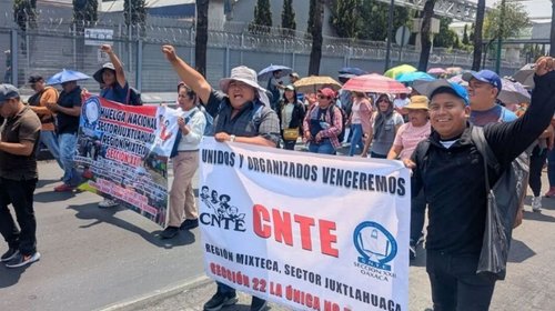 CNTE adelanta paro nacional; arrancarán en Oaxaca y CDMX
