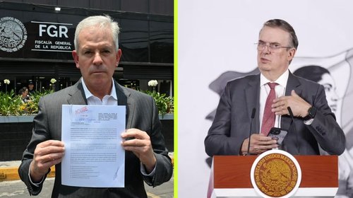 Diputado federal por Coahuila denuncia a Ebrard ante la FGR