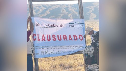 Denuncian clausura irregular del Río Mezquites