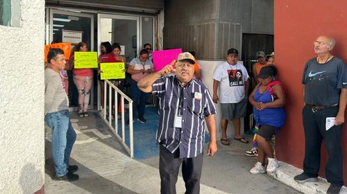 Protestan contra COMAPA por falta de agua en Reynosa