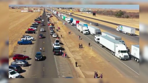 Convoy 'Ejército de Dios' se dirige a frontera con México