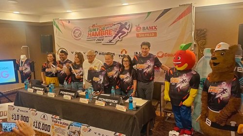 Presentan quinta edición de 'Corriendo Juntos contra el Hambre'